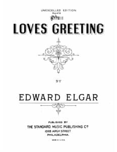 edward elgar sheet music score download partitura partition spartiti 楽譜