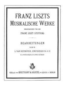Franz Liszt sheet music score download partitura partition spartiti 楽譜 망할 음악 ноты