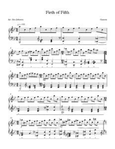 partition sheet music