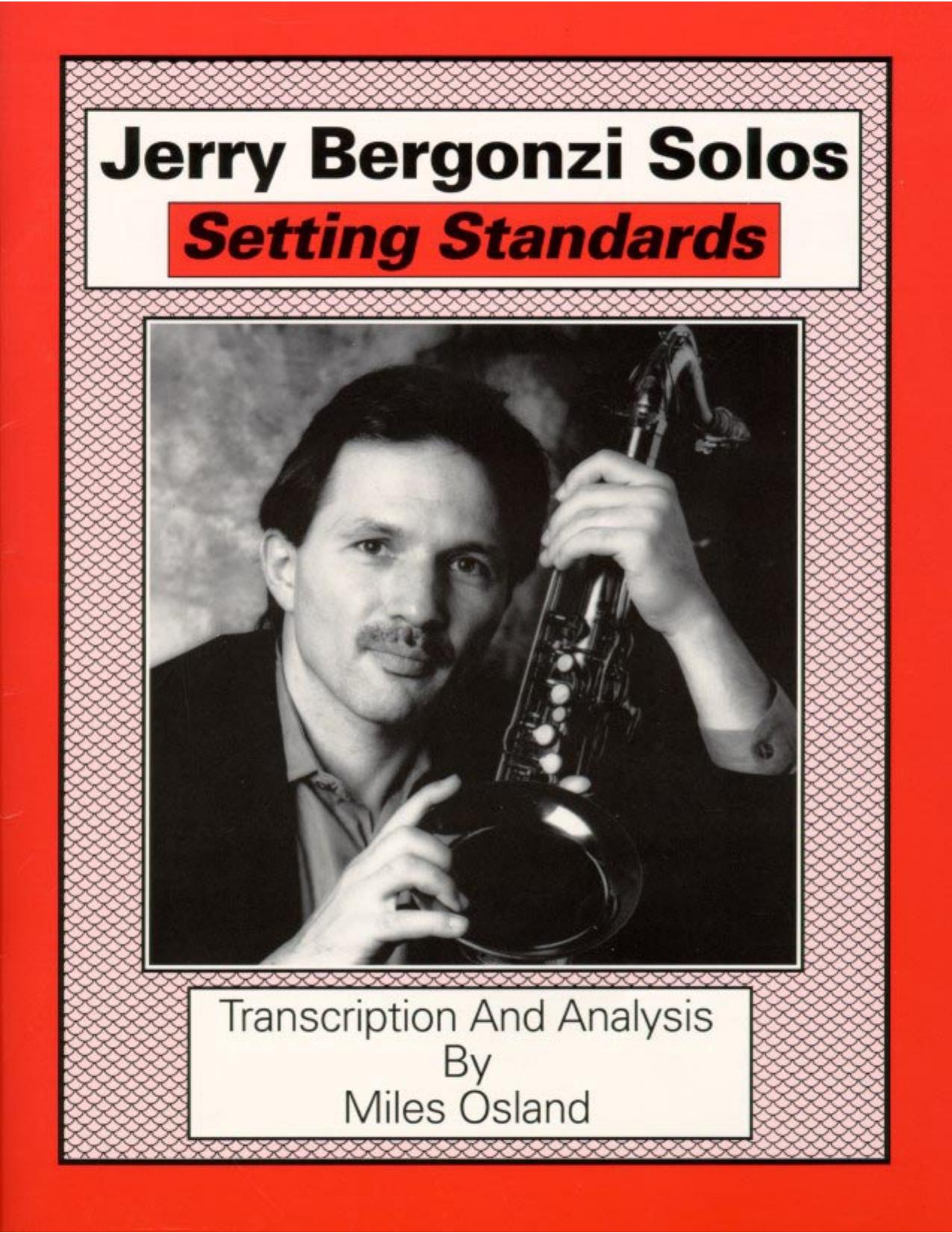 sheet music Jerry Bergonzi