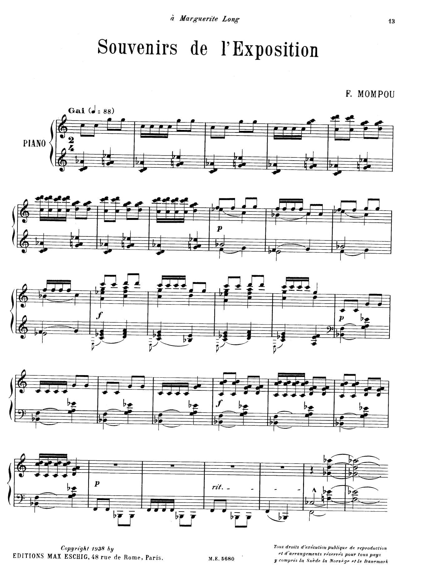 sheet music