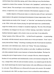 improvisation jazz sheet music