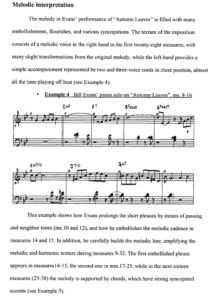 improvisation jazz sheet music