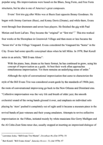 improvisation jazz sheet music