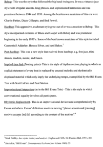 improvisation jazz sheet music