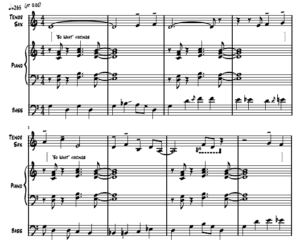 McCOY TYNER jazz sheet music transcription