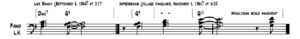 McCOY TYNER jazz sheet music transcription