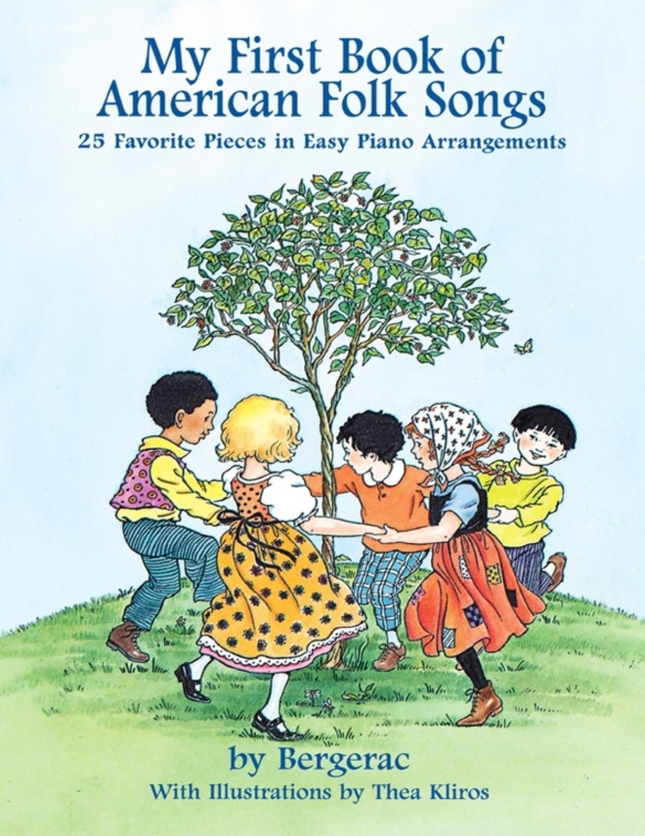 sheet music download American Folk Songs, My First Book of - Bergerac
