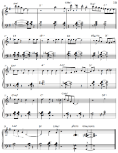 jazz piano sheet music