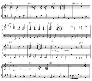 jazz piano sheet music