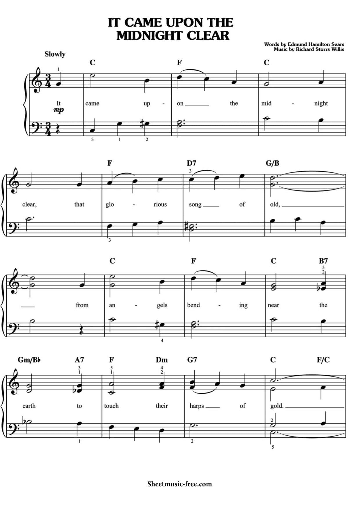 Contents of christmas carol