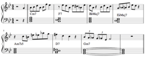 autumn leave lead sheet 7 Jazz lernen lead sheet noten