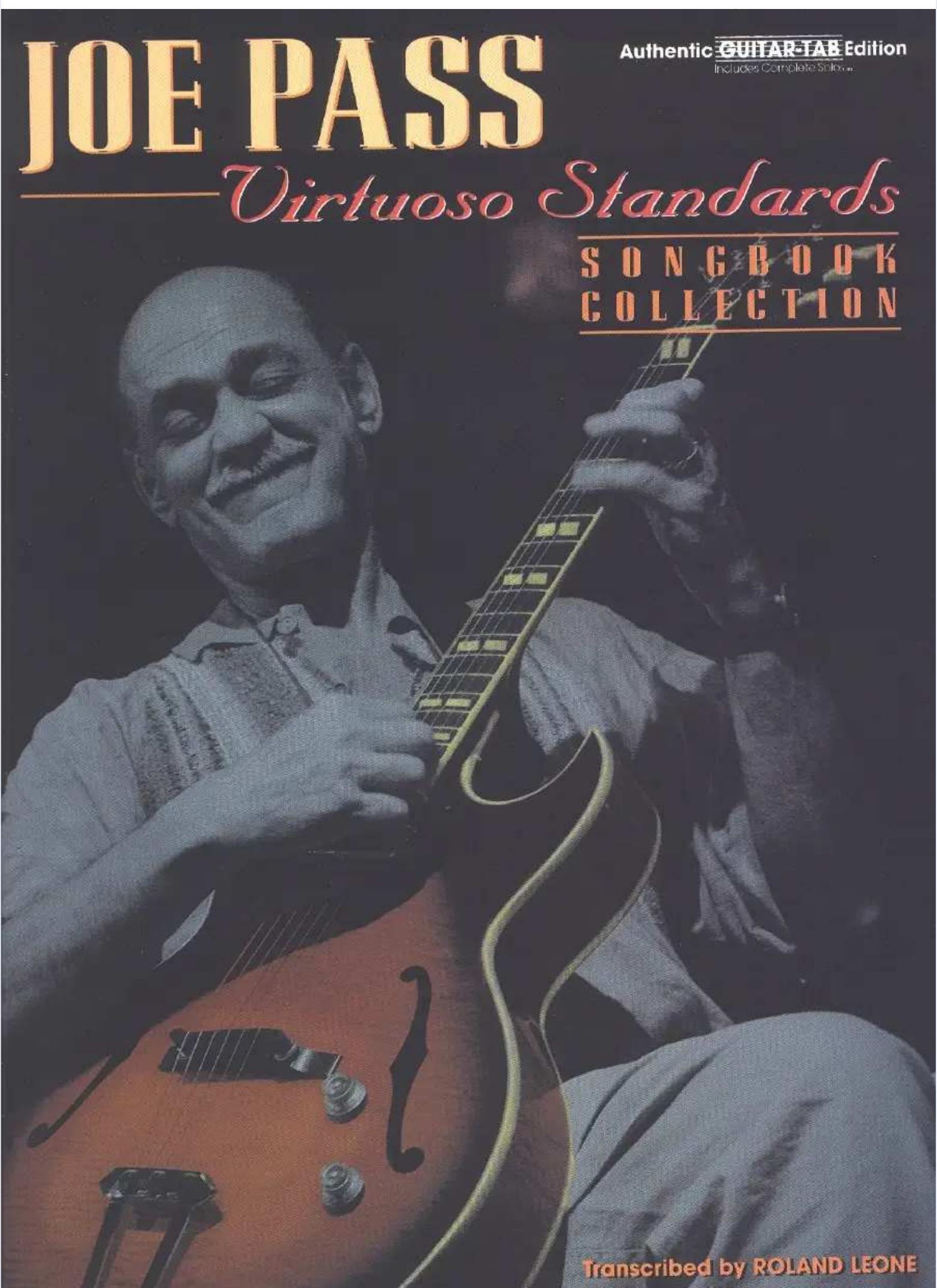 free scores download Joe Pass guitar jazz