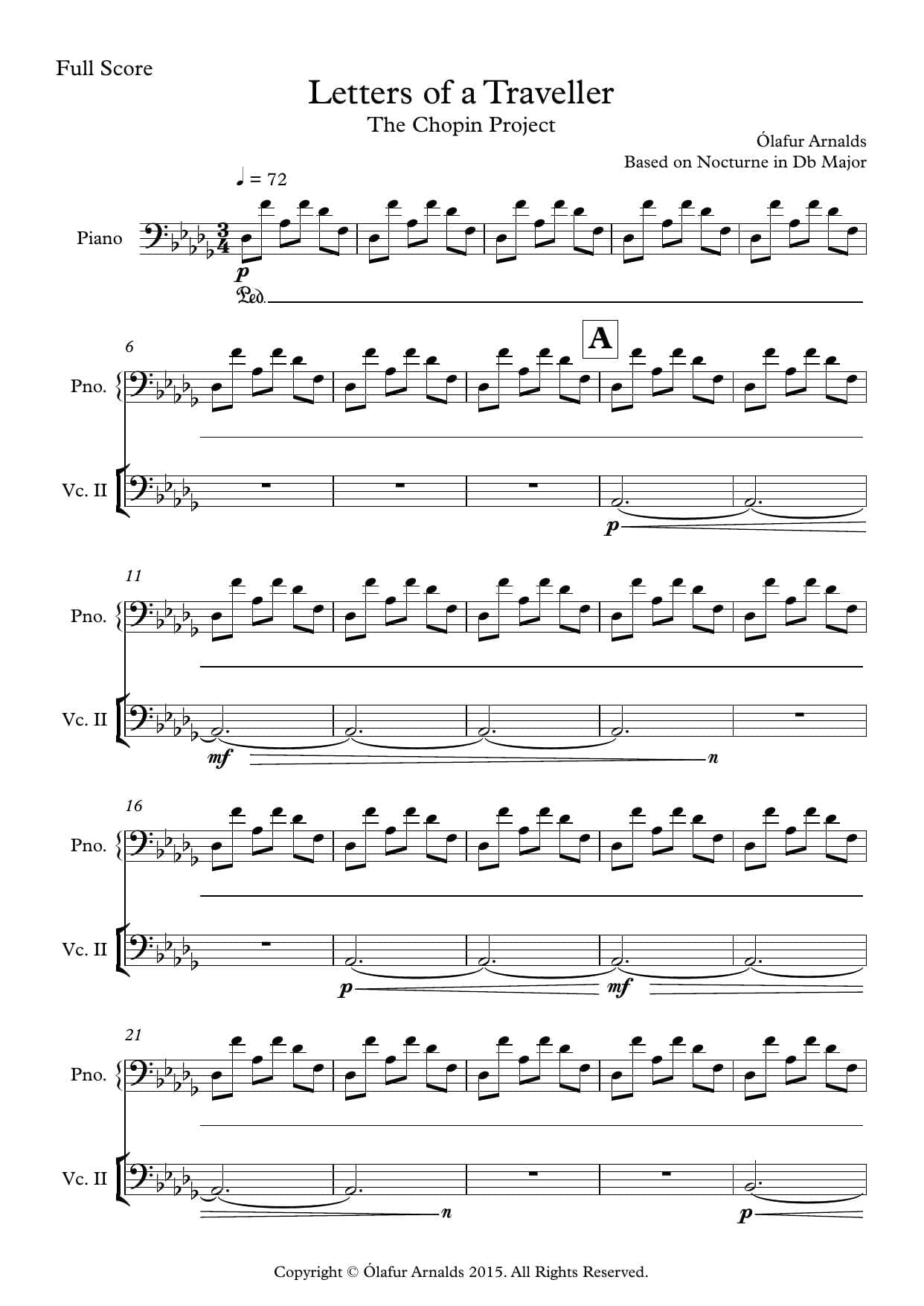 Olafur Arnalds free scores download