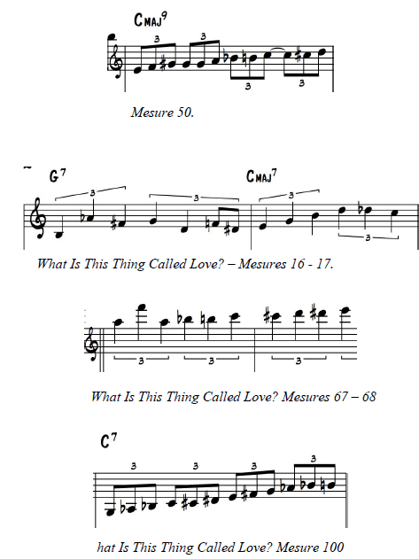 Bill Evans Trio - What Is This Thing Called Love? Musical analysis (sheet music)