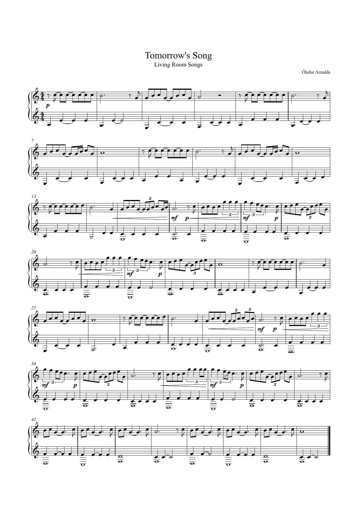 free sheet music download
