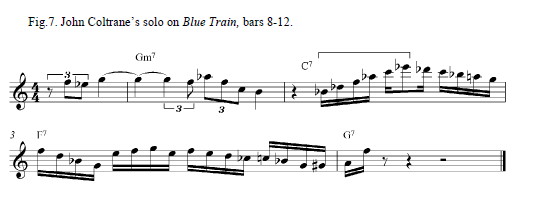 coltrane sheet music