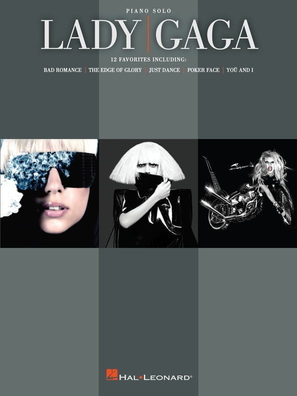 Lady Gaga Noten sheet music score partitura partition