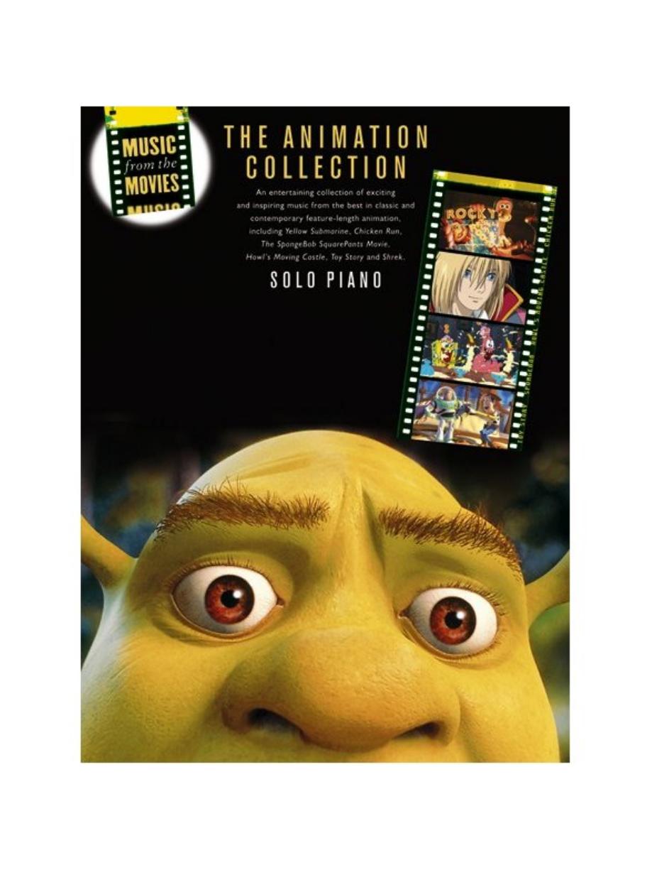 Animation Collection, Music From The Movies (Solo Piano)