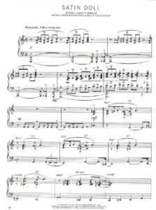 sheet music download pdf Satin Doll