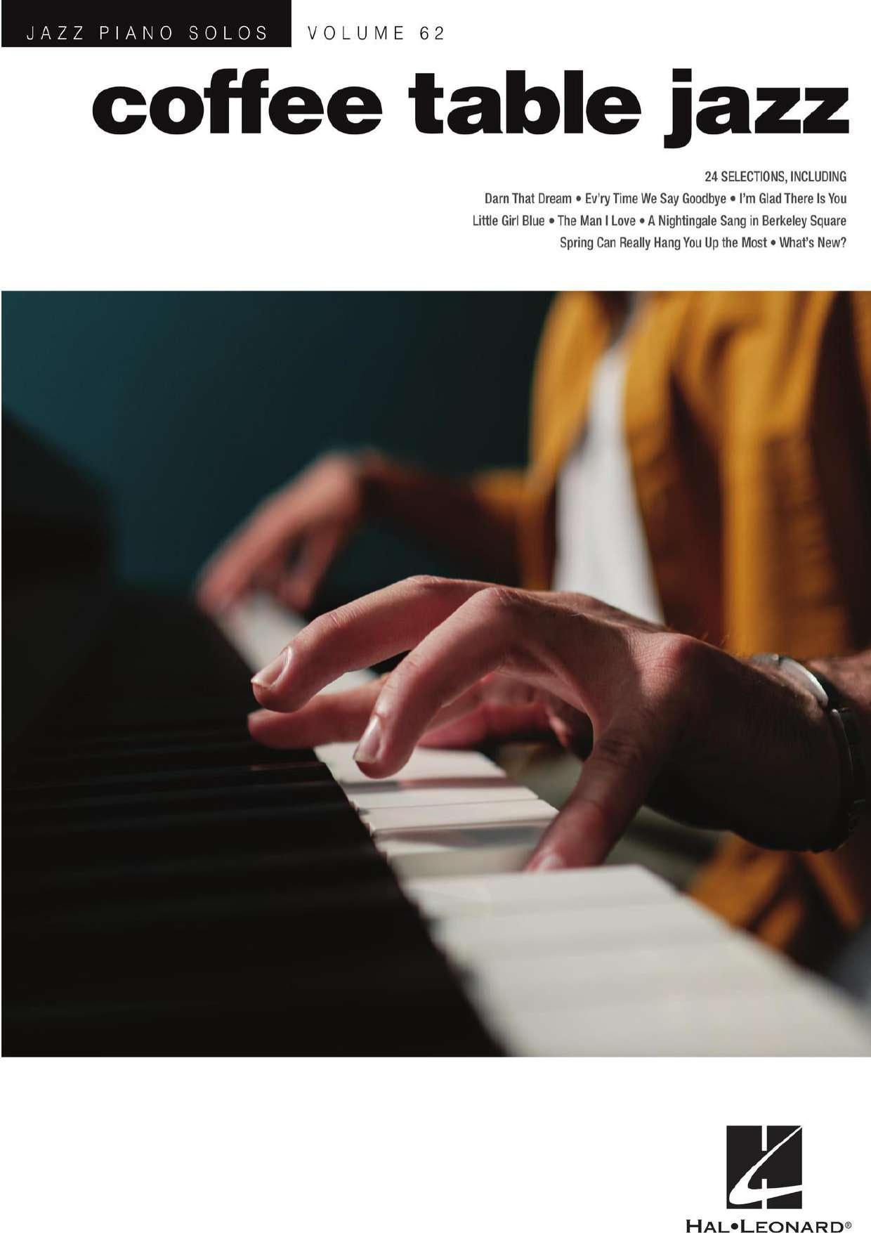 Coffee Table Jazz, Jazz Piano Solos Series Volume 62