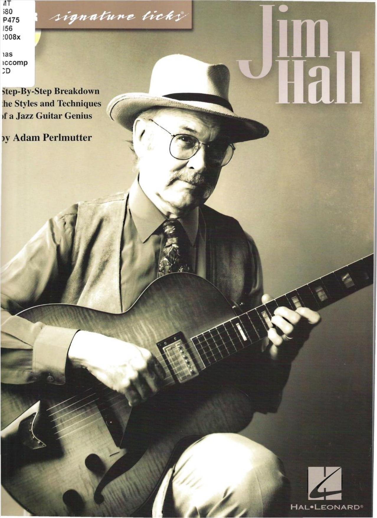 Jim Hall Jazz Guitar Master Class Vol 3 Playing with a Combo Interaction