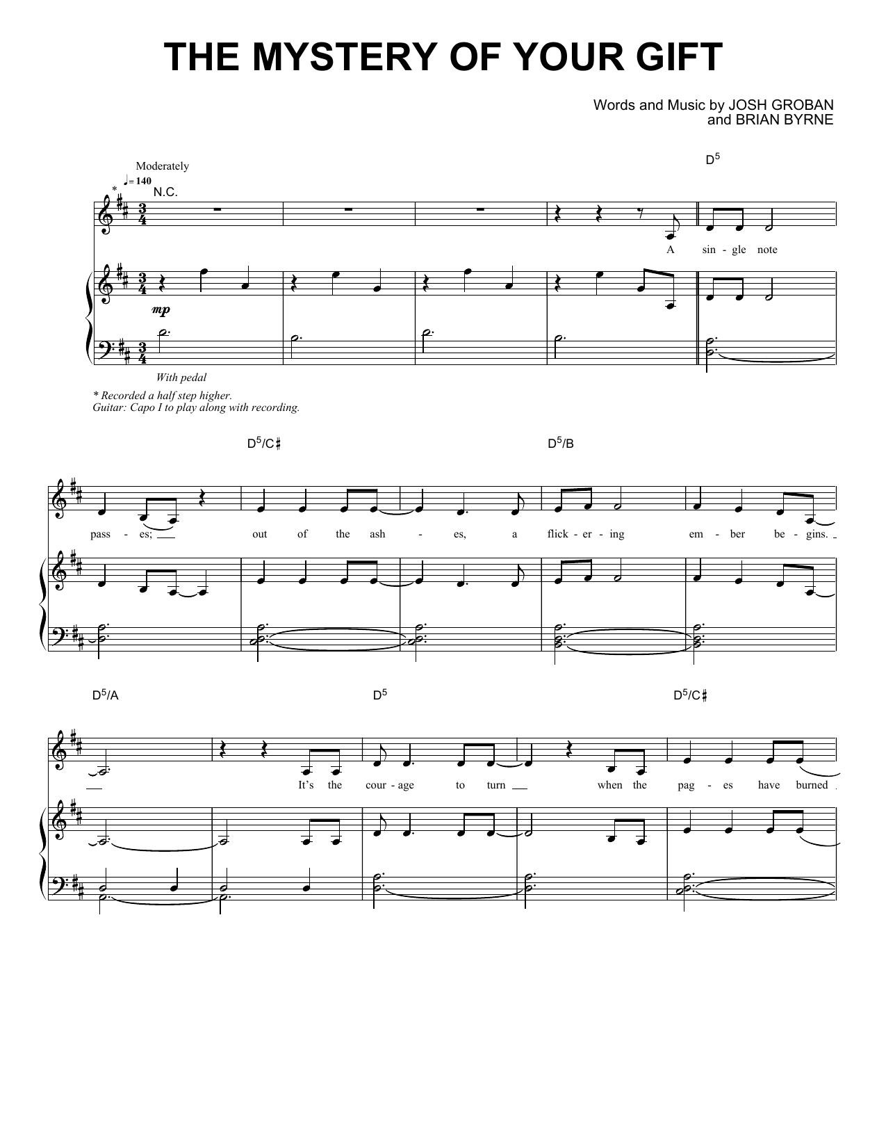楽譜 Josh Groban Sheet Music Library partitura Noten spartiti