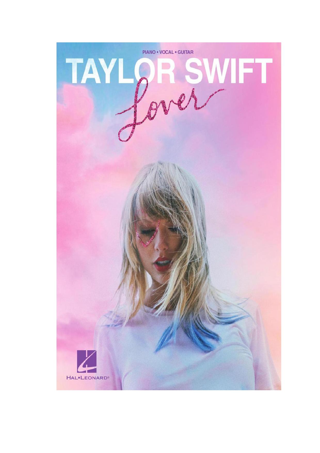 Taylor Swift Lover Songbook