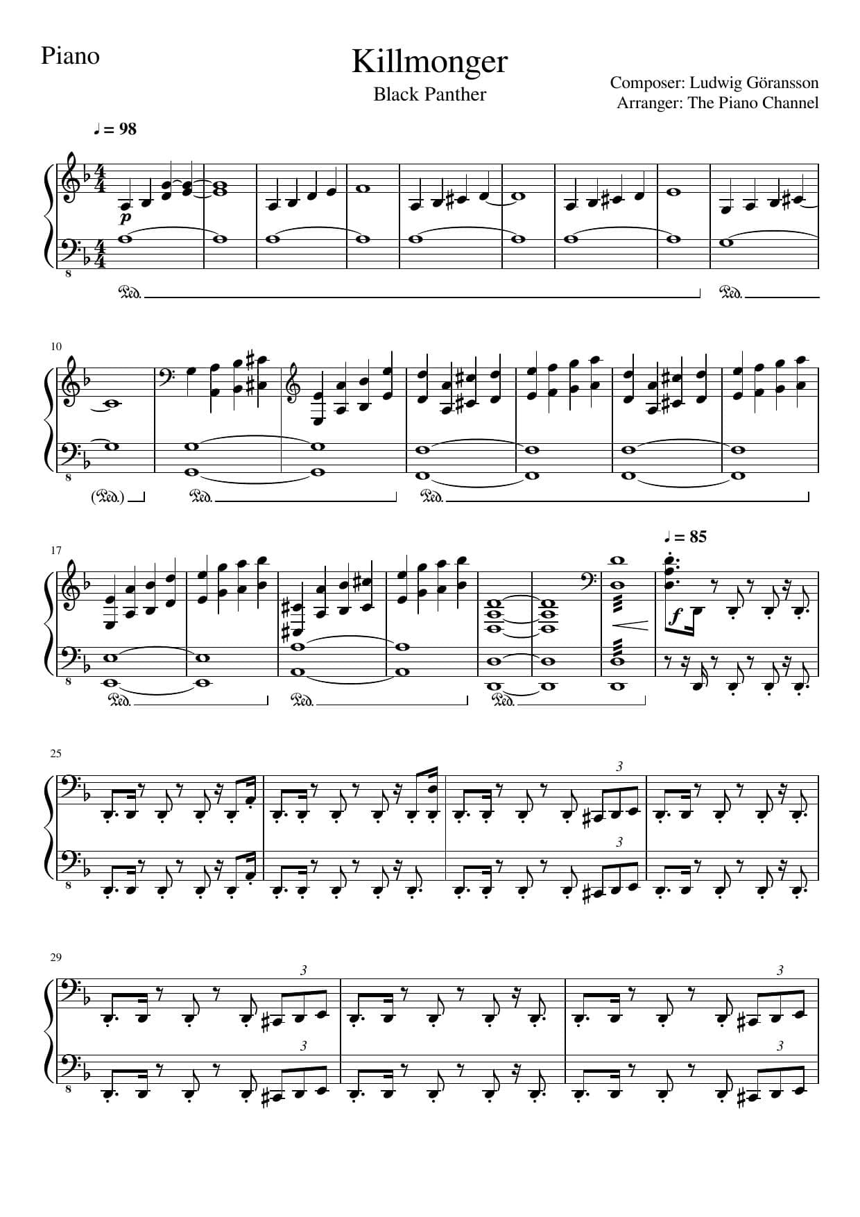 sheet music download partitions gratuites Noten spartiti partituras