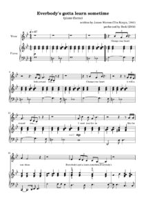 beck free sheet music partitura partition noten