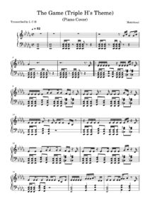 motorhead free sheet music partitura partition noten