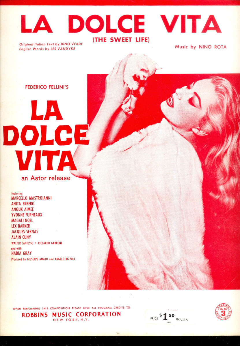 Nino rota free sheet music partitura partition noten