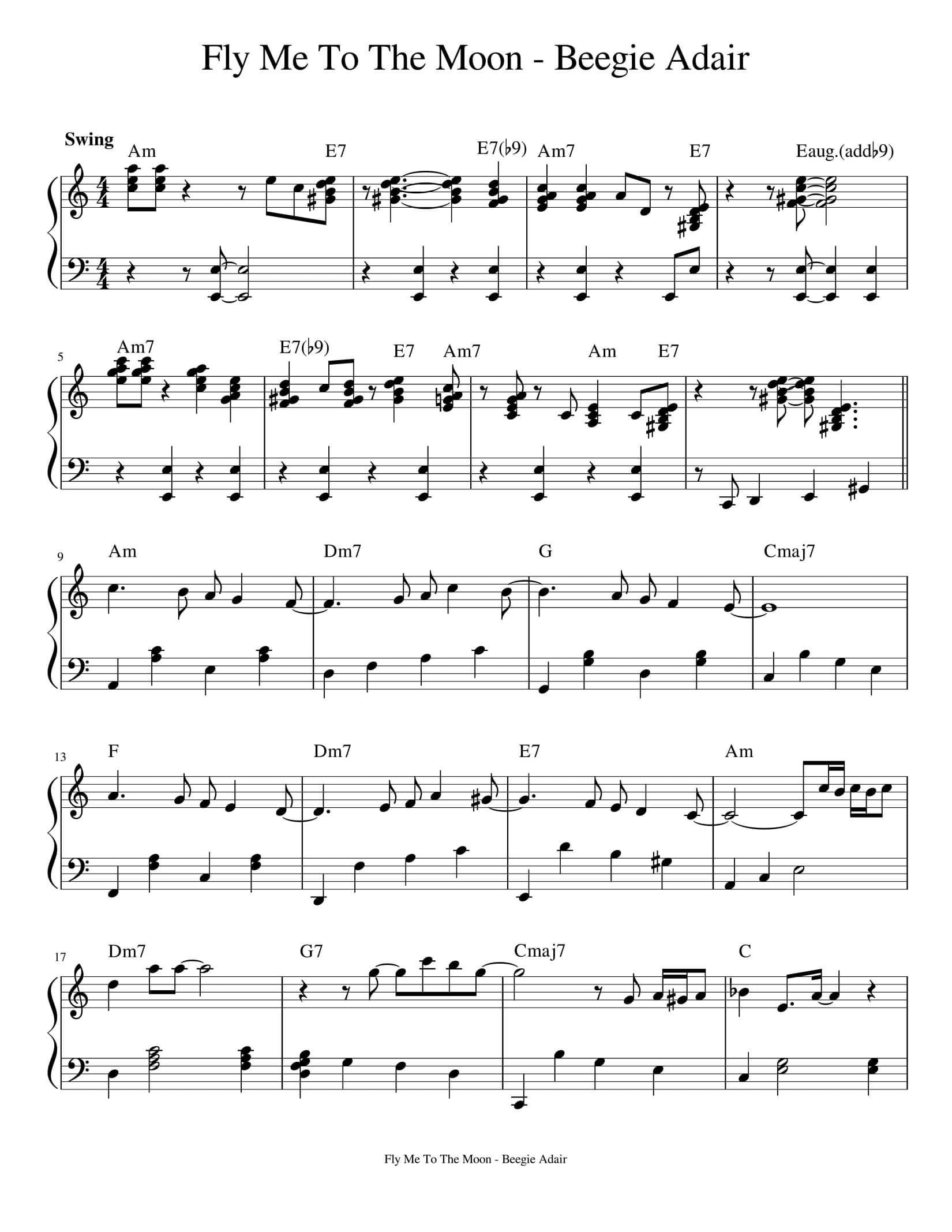 free sheet music partitura partition noten