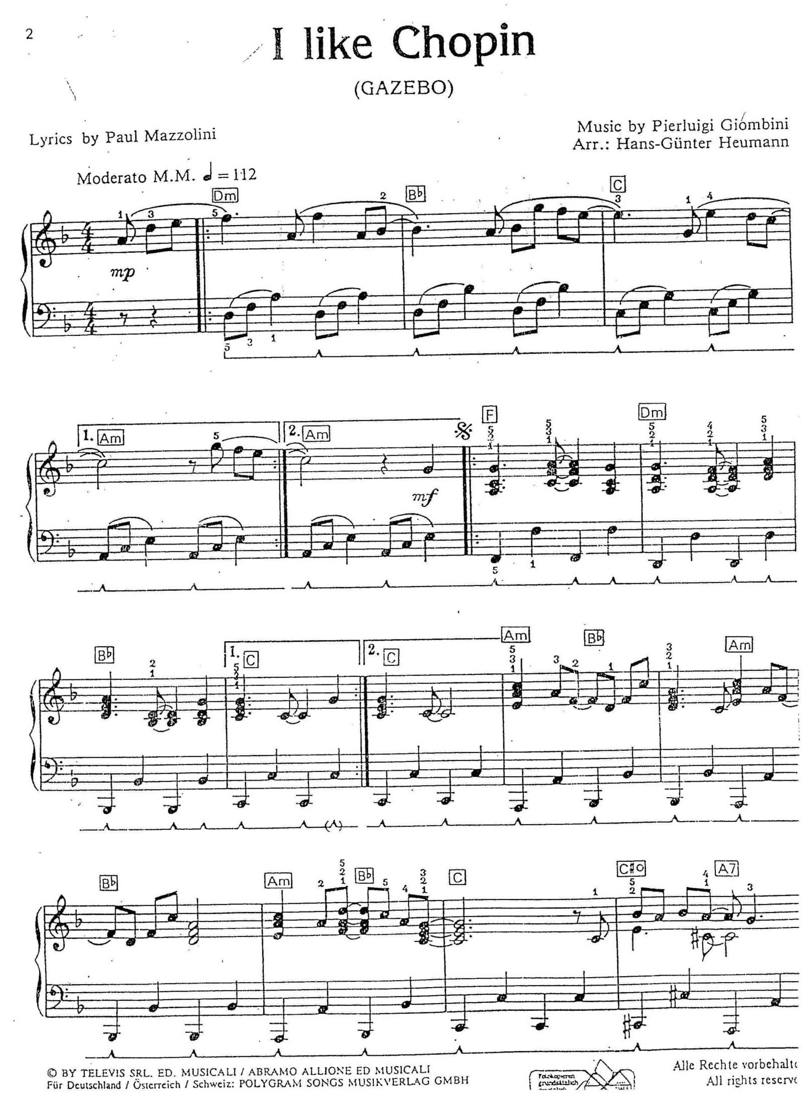 free sheet music partitura partition noten