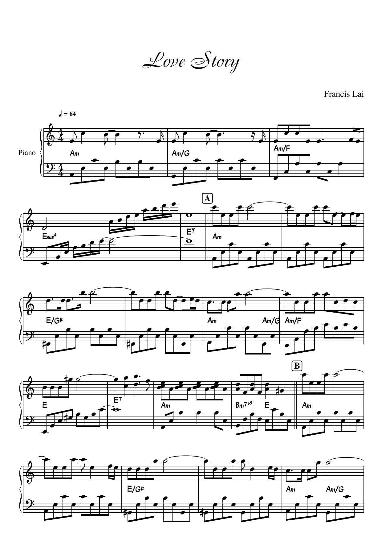 free sheet music partitura partition noten
