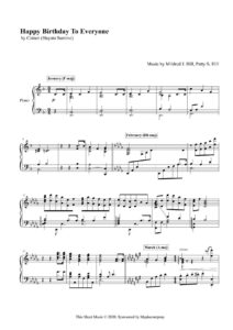 free sheet music partitura partition noten