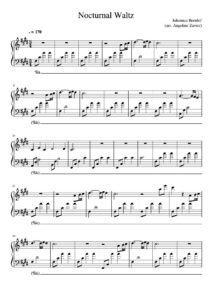 free sheet music partitura partition noten