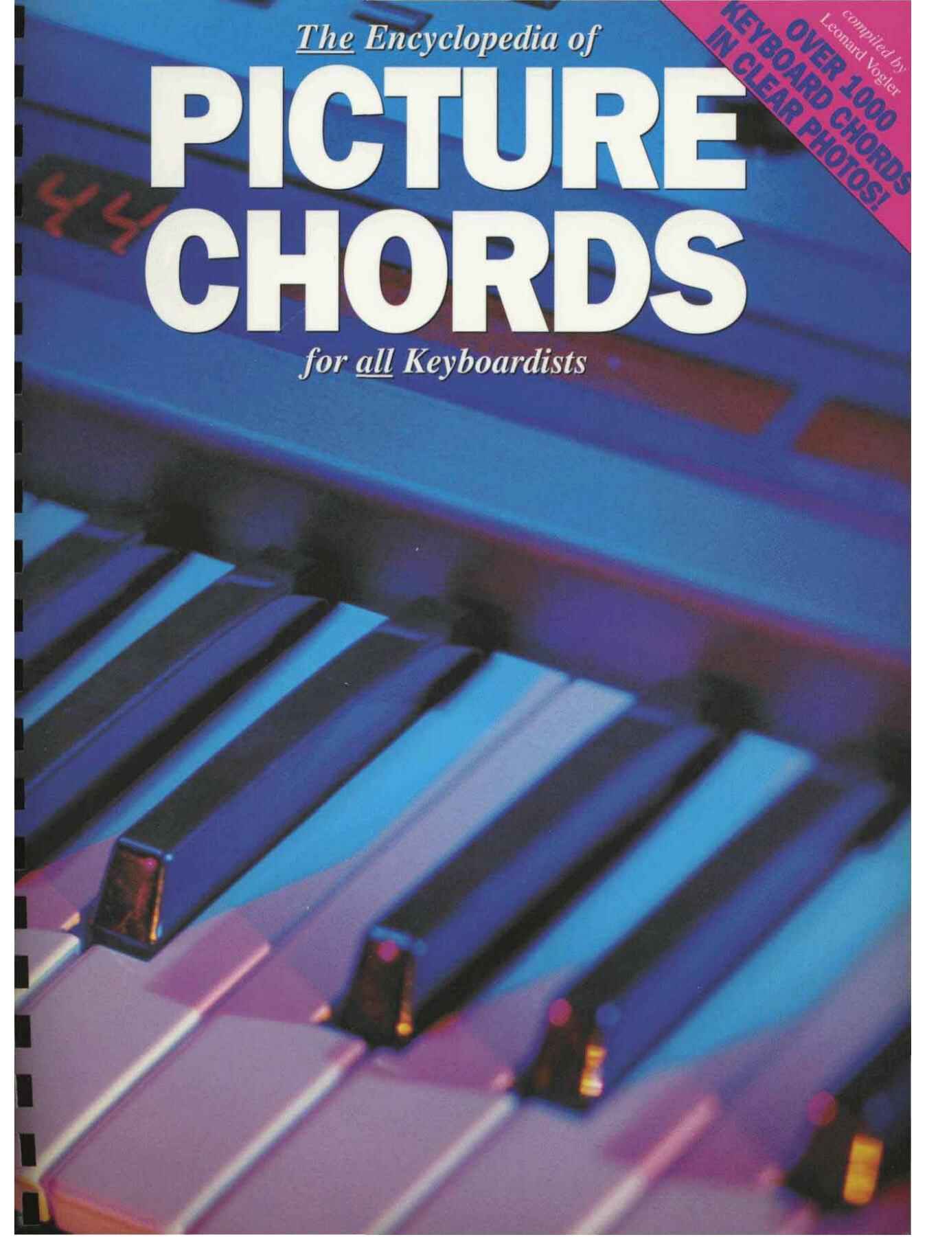 New scores added in the #SMLPDF: Picture Chords, The Encyclopedia Of For All Keyboardists