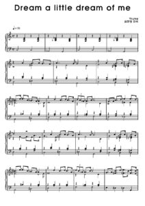 free sheet music partitura partition noten