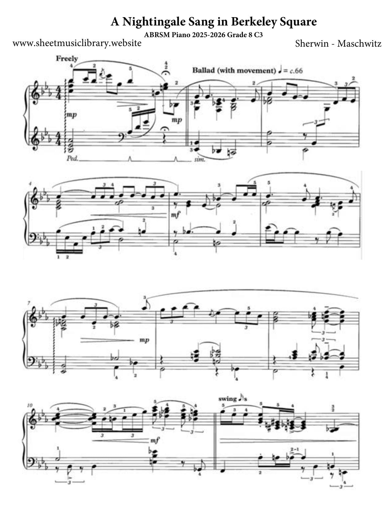 sheet music partitura partition noten spartiti