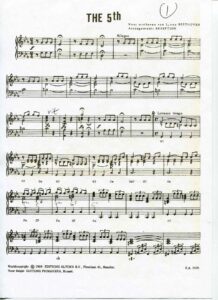 sheet music partitura partition noten spartiti