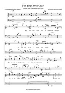 sheet music partitura partition noten spartiti