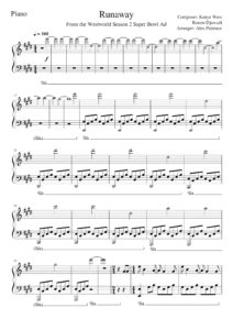 sheet music partitura partition noten spartiti