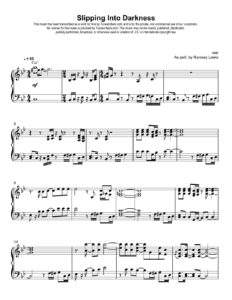 sheet music partitura partition noten spartiti