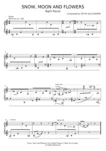 sheet music partitura partition noten spartiti