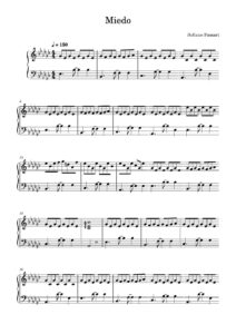 sheet music partitura partition noten spartiti