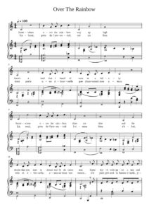 sheet music partitura partition noten spartiti