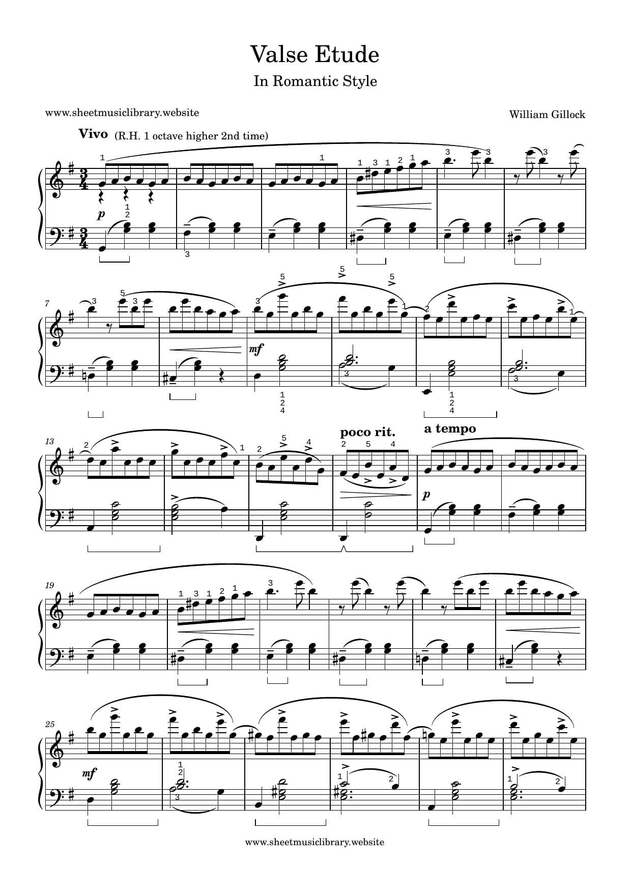 sheet music partitura partition noten spartiti