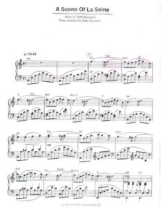 sheet music partitura partition noten spartiti