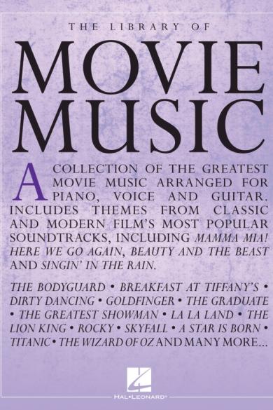 The Library of Movie Music – Over 50 top songs (sheet music)